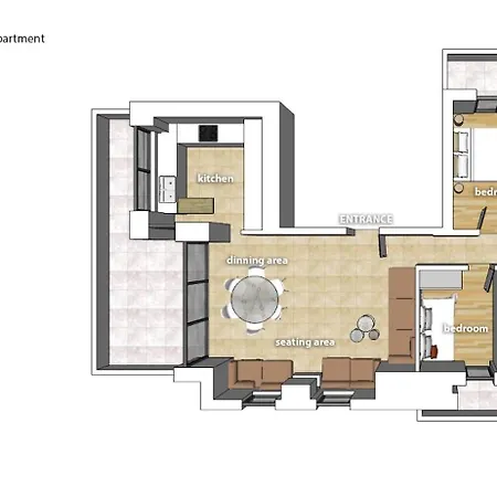 Elaia Luxury Glyfada Apartmán Atény